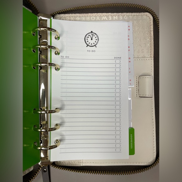 Kate Spade Gray Zip Leather Folio - Picture 7 of 7